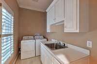 Spacious Laundry Room