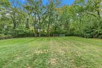 Space for soccer field in the back yard.