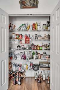 Oversized double pantry