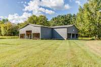 This property boasts a huge barn that houses two separate apartments.