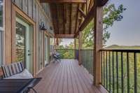 Interior of similar cabin.  Interior finishes and furnishings vary from cabin to cabin.