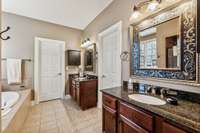 Primary Bedroom Bath with separate vanities