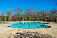 A great spot to meet new neighbors and friends- the neighborhood pool!