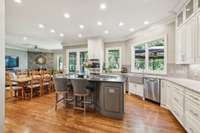 This luxury kitchen has been fully remodeled and truly is a chef's delight!