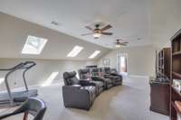 Upstairs bonus room