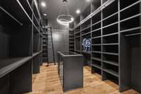 Custom floor to ceiling closet