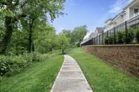 Enjoy a private community pathway that leads you directly to Franklin Rd and into downtown Franklin.