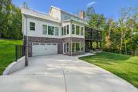 Basement level has a garage as well.