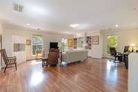 Another view of the bonus/play room off the kitchen.  Tons of space here and so many options for how it can be used!