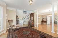 Another view of the formal living...Looking back to the foyer...With formal dining to your right.