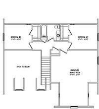 Floor plan has been changed to add a 3rd bedroom upstairs.