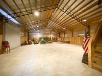 Inside the building. Can be used as event center, dance hall and more.