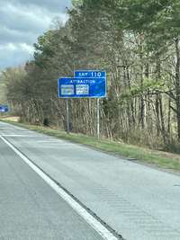 Camper Hollow campground sign on I-24  The interstate signs go with the campground