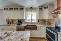 Custom Cabinetry and granite counter tops