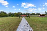 Looking towards the Outdoor Event Space