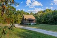 Incredible Log Cabin at the end of the lane. Perfect for quite time or VRBO