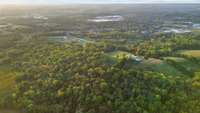 View of the property from the air.