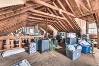 Ample Attic Storage