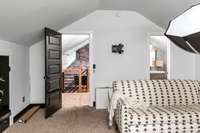 loft bedroom with ensuite bath