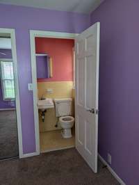Bedroom Half Bathroom