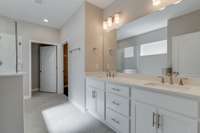 Previously built home, actual finishes may vary