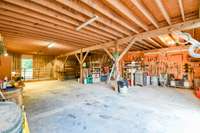 Interior of part of the Barn.