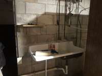 Sink in Basement