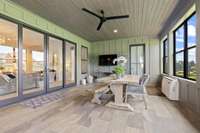 Sun room (separate HVAC)