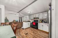 Kitchen/Dining, Living Area