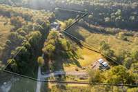 Outline of 11.4 acres 3/4 open pasture and balanced wooded