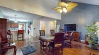 The space has tall ceilings and hardwood floors! 1334 Nicole Ln  La Vergne, TN 37086