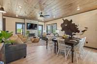 Interior photos of similar cabin in community.  Interior finishes and furnishings will vary from cabin to cabin
