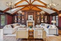 The owner completely renovated this space, blowing out the ceiling to create a large Great Room which will easily accommodate large gatherings yet exudes charm and character.