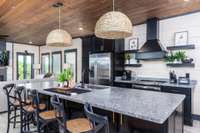 Interior of similar cabin in community. Interior finishes and furnishings will vary from cabin to cabin.