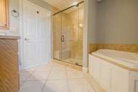 Lower level full bath