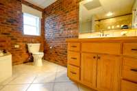 Lower level full bath