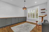 Formal dining room or home school space