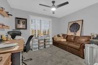 Second  floor bedroom or office (with closet)
