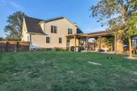 Plenty of space, fenced back yard