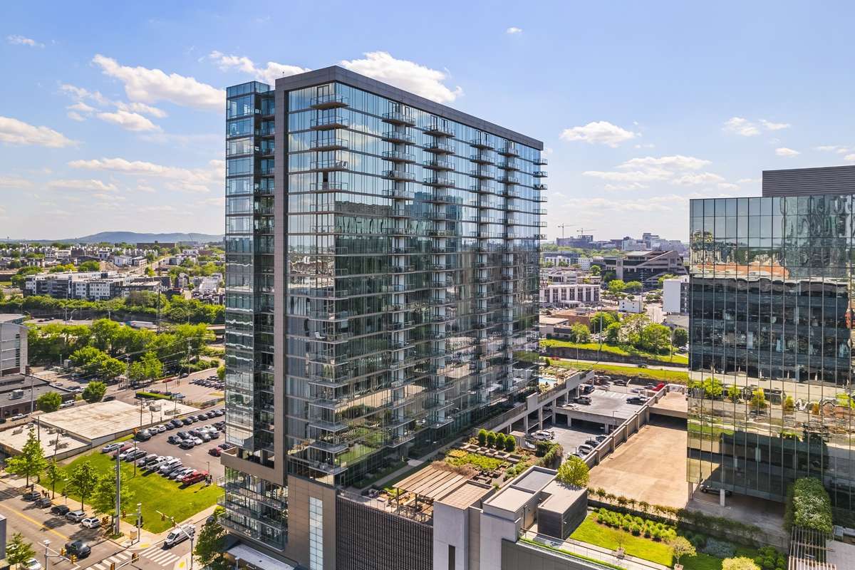 The vista below your 22nd story balcony