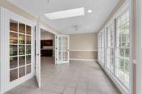 Bright and airy 21x9 Sunroom has an abundant amount of possibilities including a Formal dining space or maybe an extra den for relaxing.