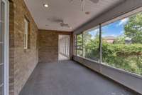 Large 20x9 screened-in porch to relax in for those perfect spring through fall mornings and evenings without the bugs!