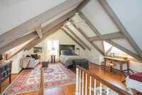 Third floor sleeping quarters, would also make a great den or office