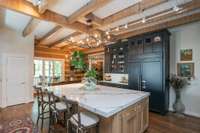 Sub Zero paneled refrigerator