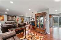 Walk in the front door into the open concept floor plan.