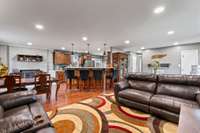 Come home and relax in this spacious living room.