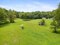 Rear pasture with lots of open space.