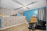 Another lower level room with lots of potential uses.
