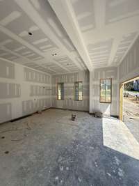 Spacious 3 car-garage with lots of natural light.