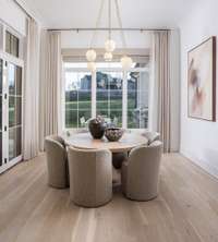 Breakfast Nook off of Kitchen *Model home photo shown for example purposes only; actual home features similar selections.*
